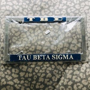Tau Beta Sigma licensed Plate